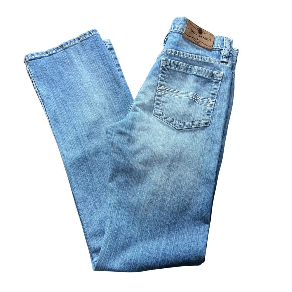Cody James Straight Leg Jeans Mens 30x36 Blue Western Cowboy Workwear Denim
